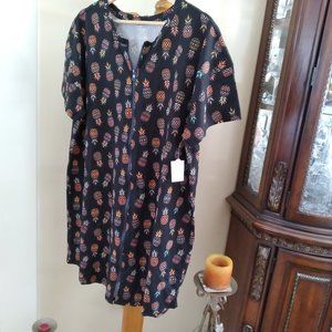 New House Coat, George, Cotton 100 %, Size - XL / TG